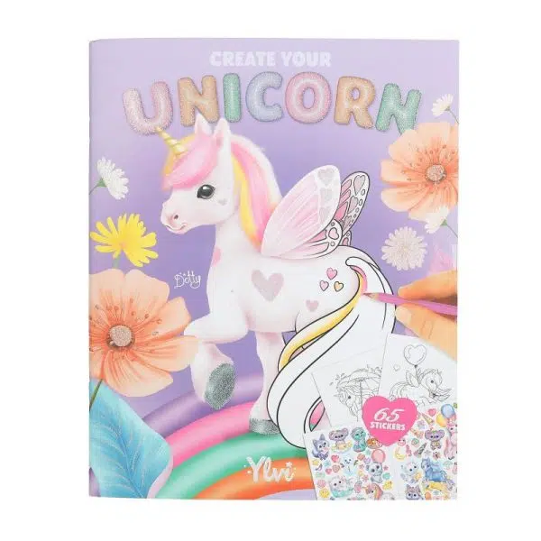 Ylvi Unicorn Målarbok